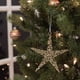 thumbnail image 5 of Adornos navideños, adornos navideños de hierro con forma de estrella de mar, adornos para ventanas, estrella para la copa del árbol de Navidad, estrella de cinco puntas, adornos para el atrio del arma, 5 of 6