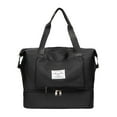thumbnail image 2 of VALSEEL Clearance Travel Duffel Bag Sports Gym Bag With Separate Shoe Compartment Folding Organizer Bag Sport Duffel Bag Tote Bag, 2 of 7