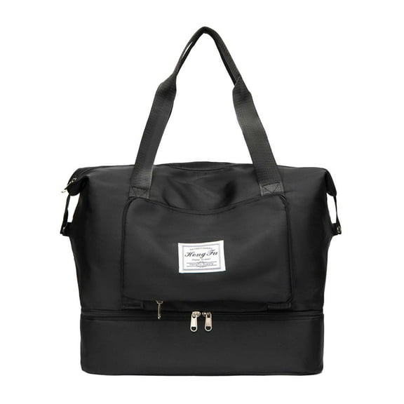 Travel Duffel Bag Sports Gym Bag with Separate Shoe Compartment Folding Organizer Bag Sport Duffel Bag Tote Bag