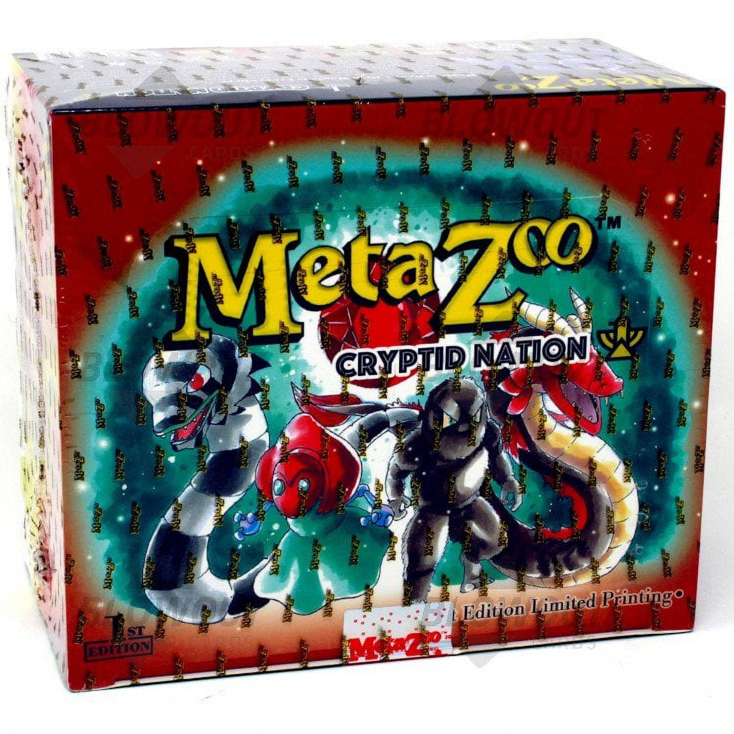 Zoo Cryptid Nation 英語版 第1版 未開封 1BOX MetaZoo TCG Cryptid Nation First Edition Booster Box (36
