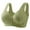 Green, variant on yievot Front Closure Bras for Older Women Full Coverage Wireless Bras for Seniors Comfort Front Close Push Up Bras with Back Support Everyday Bras