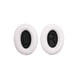 thumbnail image 1 of Inteprter Almohadillas para auriculares, almohadillas para los oídos, almohadillas para los oídos montadas en la cabeza, protección para las orejeras de Relojes inteligentes Blanco+Negro, 1 of 6