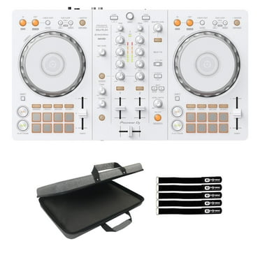 Pioneer DDJ-FLX4-W 2-Channel DJ Controller in Limited Edition White with Soft Case Package