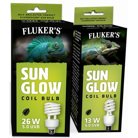UPC: 0091197230066 | Fluker s Sun Glow Coil Bulb Tropical  5 UVB  26 Watt
