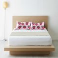 thumbnail image 6 of Yayeee Pillowcase Standard Size Set of 2 Satin Wrinkle Resistant Pillow Case, Cartoon Strawberry, 6 of 8