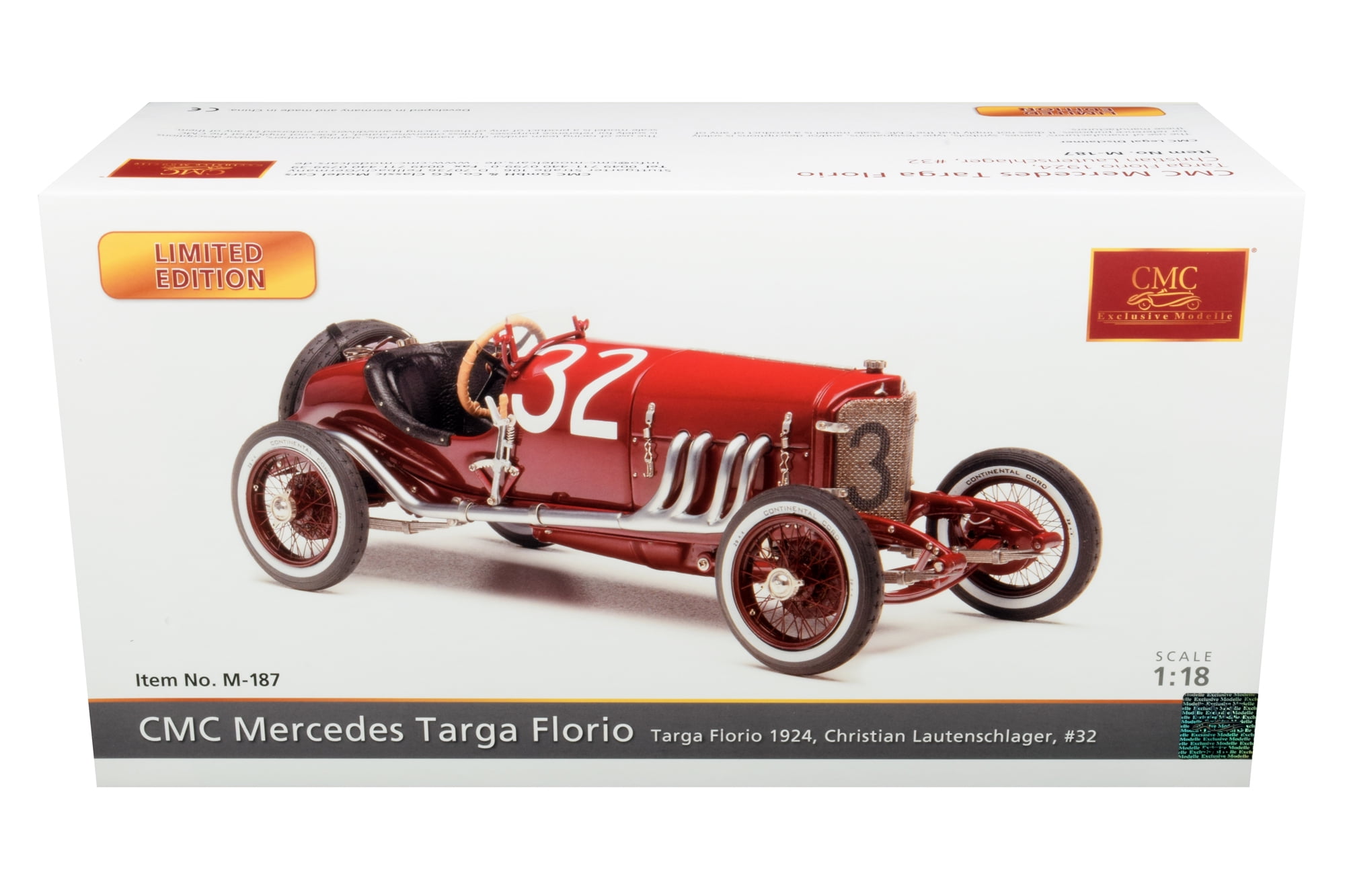 CMC 1/18 メルセデス タルガ・フローリオ 1924/Mercedes Targa