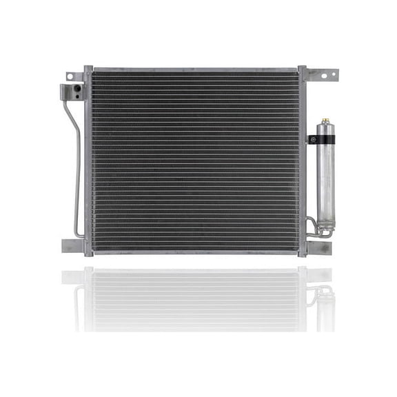 A-C Condenser - Koyorad Compatible/Replacement for 30096 '13-19 Nissan Sentra 4Cy/1.6 Turbo - With Receiver & Dryer - Parallel Flow - 921003SP0A Fits select: 2017-2019 NISSAN SENTRA SR TURBO/NISMO
