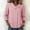 Pink, variant on Dolkfu Solid Color Summer Tops for Women Short Sleeve Henley Sky Blue Tops Solid Minimalist Blouses & Tops Women'S Clothing