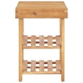 thumbnail image 2 of vidaXL Shoe Rack 70x32x46 cm Solid Acacia Wood, 2 of 4