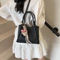 thumbnail image 2 of Bolso de mano para mujer, de gran capacidad, de piel suave, tipo cubo, para ir al trabajo, nuevo bolso bandolera de alta gama 2025, 2 of 5