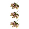 thumbnail image 4 of Transemion 1/2/3/5 Realistic Appearance Artificial Flower Low Maintenance For Life Elegant Milano chrysanthemu4 3PCS, 4 of 6