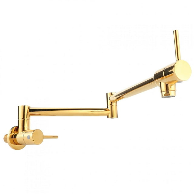 Grifo De Fregadero, Grifo De Agua Montado En La Pared De Latón Plegable, Restaurante De Hotel En Casa Para Dormitorio, Cocina, Uso Doméstico