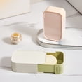 thumbnail image 6 of Nkmbld Bar Soap Holder, Portable Travel Soap Box Double Drainage Sealed Soap Carrying Case Bathroom Storage Shelf Large Volume Soap Container, Beige, 6 of 7