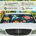thumbnail image 5 of GZHJMY Car Front Windshield Sunshade UV Heat Protection, Foldable Auto Windshield Sun Visor for Sedan SUV Colorful Shells, Car Sunscreen Blocks UV Rays Heat 51x27.5inch Keep Vehicle Cool, 5 of 6