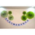thumbnail image 2 of Baby Shower Garland Papel Molinillo Ventiladores Kits De Telón De Fondo De Yuyangstore Papel Papel Fan Garland, 2 of 8
