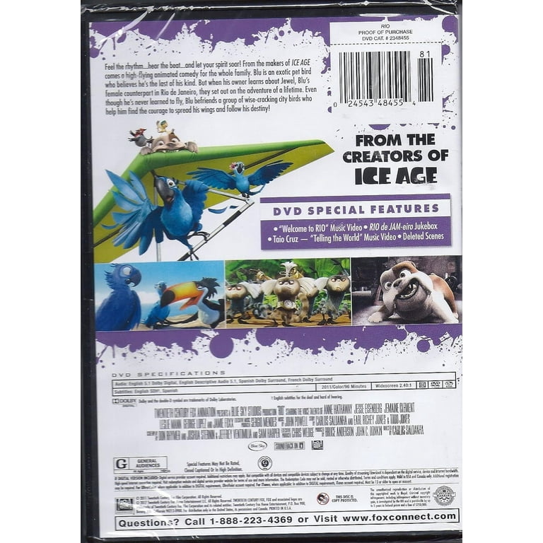 Rio (DVD) - Walmart.com