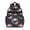 Baseballs and Auras, variant on Ball and Baseballs Black Pattern Backpack for School, Cute School Bag with Adjustable Shoulder Straps and Padded Back, 15.25"x11.5"x5.25"