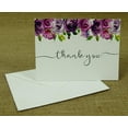 thumbnail image 2 of Darling Souvenir Floral Wedding Thank You Greeting Cards Pack Of 36 Pcs With White Envelopes, 2 of 6
