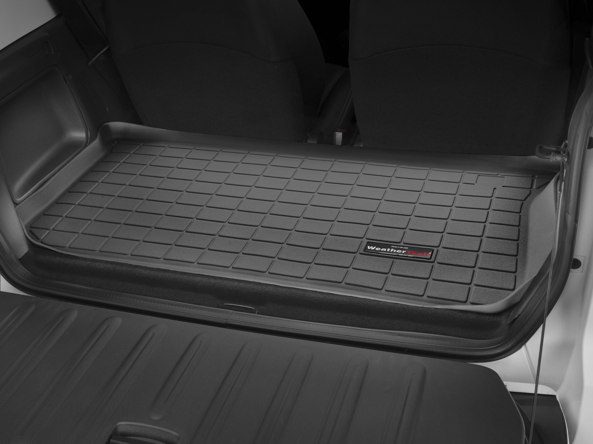 WeatherTech Cargo Trunk Liner compatible with 2008-2015 smart fortwo - Trunk, Black