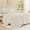02-Beige, variant on ANGENIA 7 Pieces King Size Comforter Sets Dark Emerald Green - Bed in a Bag Lightweight Fluffy All Season Bed Sets with Comforter, Sheets, Pillowcases & Shams