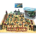 thumbnail image 1 of Set Toy Soldiers de la Segunda Guerra Mundial, 146 piezas, con figura y accesorios, 1 of 3