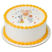 Minnie Mouse Too Sweet Edible Icing Image for 8 inch round cake
