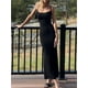 thumbnail image 5 of Mylleure Vestido largo casual de color sólido sexy sin mangas bodycon maxi vestidos de verano elegante fiesta club streetwear, 5 of 5