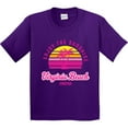 thumbnail image 3 of Inktastic Summer Enjoy the Sunshine Virginia Beach Virginia in Pink Youth T-Shirt, 3 of 5