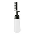 thumbnail image 2 of Botella aplicadora con peine para raíces, botella dosificadora para teñir el cabello para salón negro, 2 of 8