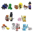 thumbnail image 2 of 16 minimuñecas ninja de Minecraft, juguetes de construcción, 2 of 3
