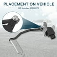 thumbnail image 3 of Sensor de Nivel de Altura de Suspensión de Aire Unique Bargains para Volvo S60 11-16 No.31288272 Sensor de Nivel de Altura Frontal Derecho, 3 of 7
