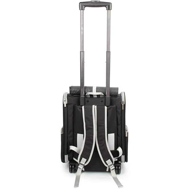 Dog grooming bag on wheels hot sale