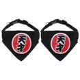 thumbnail image 2 of 2x Cute Puppy Saliva Towels Pet Neckerchief 1 Gloria Collar de perro para mascotas, 2 of 9