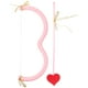 thumbnail image 1 of KAKOWELY 1 juego de disfraces de arco y flecha de Cupido Disfraz de Cupido de San Valentín Conjunto de arco y flecha de Cupido, 1 of 5