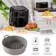 thumbnail image 3 of Yuarrent Olla de silicona multifuncional espesar calefacción bandeja para hornear restaurante Pad placa Stick Air Fryer Liners pollo Accesorios Herramientas y accesorios para hornear Gris/S Yuarrent HA007280-02, 3 of 6