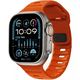 thumbnail image 3 of Correa Extensible De Silicona Unisex Sport Ultra Para Apple Watch Serie Se 2 3 4 5 6 7 8 Naranja, 3 of 4