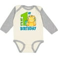 thumbnail image 3 of Inktastic Its My 1st Birthday with Dinosaur Boys or Girls Long Sleeve Baby Bodysuit, 3 of 5