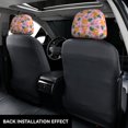 thumbnail image 3 of Kdxio Fruit Pattern Print 2 Piece Car Head Rest Covers Set Auto Front/Rear Seats Headrest Cover Universal Fit Most Cars,Sedan, SUV, 3 of 9