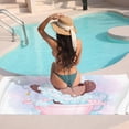thumbnail image 7 of GZHJMY Beach Towel for Women Girls, Bathroom Happy Dancing Bear Bath Towel, Oversized Lightweight Sport Towel, 31x51 Inch, 7 of 7