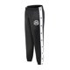 thumbnail image 1 of Pantalones de baloncesto rasgados para hombre Pantalones de entrenamiento activos de ajuste holgado Black Bamba, 1 of 5