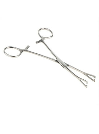DJCIW 5mm Jaw Piercing Ball Removal Tool,Stainless Steel Dermal Anchor  Forceps for Dermal Tops Unscrew or Screw Ball Pliers for Nose Septum  Earrings