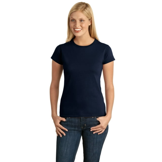 Gildan T-Shirt Ajusté Junior à Manches Courtes 100 pour Cent Coton. 64000L
