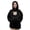 Black, variant on Pet Pouch Hoodie, Women Oversized Sweatshirts with Large Pocket Fleece Kangaroo Pouch Hoodie Hooded Pet Carrier Pullover