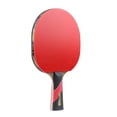 thumbnail image 1 of Huieson Super Powerful Ping Pong Racket Bat,6 Star Table Tennis Racket Sticky Pimples(Penhold-Hands Grip), 1 of 9