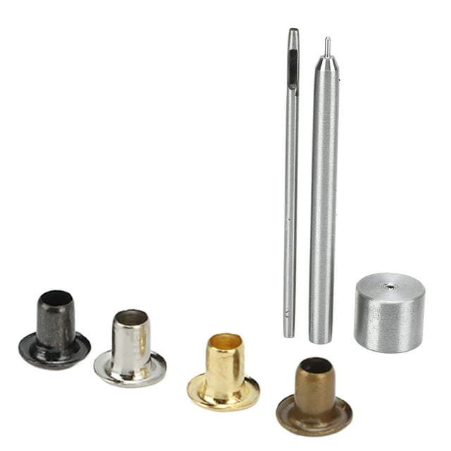 Mini Ojales, Kit de Ojales de Metal de Cobre Chapado de 2 Mm, 4 Cordones de Color, Cinturones, Hebillas de Ojo con Caja de Almacenamiento de Plástico Unbranded 1218220009611