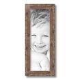 thumbnail image 2 of ArtToFrames 6x18 inch Real Reclaimed Light Brown Barnwood Picture Frame, Brown Wood Poster Frame (4813), 2 of 8