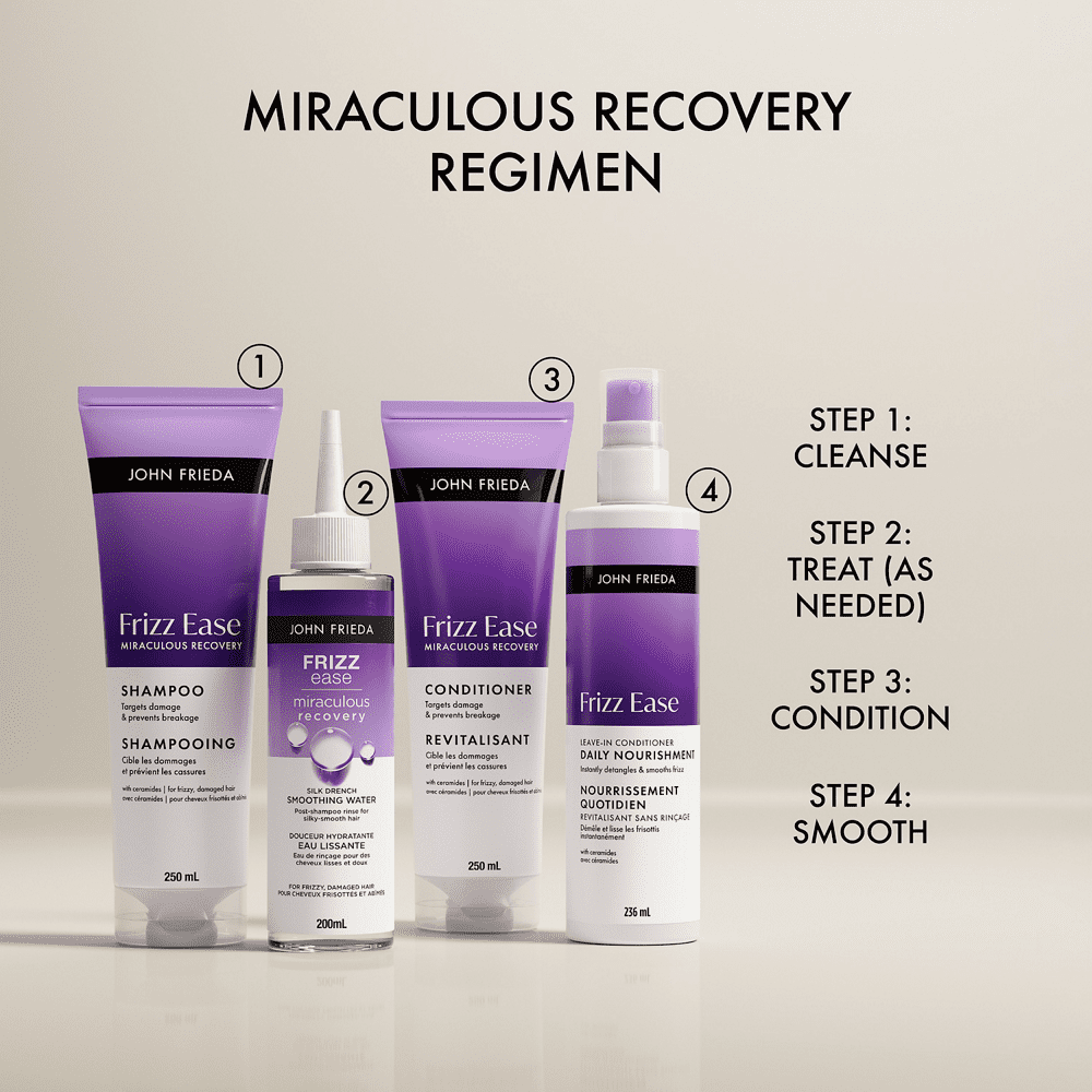 Revitalisant sans rinçage Frizz Ease Daily Nourishment de John Frieda