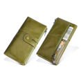 thumbnail image 4 of Billetera mujer piel, billetera vintage mujer grande con 13 ranuras para tarjetas, billetera mujer protección RFID grande, billetera mujer con bolsillo para celular y cremallera Xemadio ZH-461-1, 4 of 7
