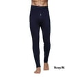 thumbnail image 4 of Sonducket Ropa interior térmica para hombre, pantalones de algodón, Color sólido, cómodos, Otoño Invierno, mallas de longitud completa, Ropa interior Azul oscuro METRO, 4 of 6