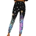 thumbnail image 2 of successthop Legging Shorts for Women Plus Size High Waisted Gym Leggings Full Length Summer Pants Curvy Long Vacation Pants Yoga Multicolor XL Breathable Beach Pants (Non Shiny Design Only Prints), 2 of 8